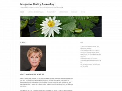 integrativehealingcounseling.com snapshot