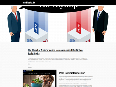 mathiashz.dk snapshot