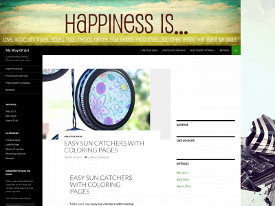 mywayofart.com snapshot
