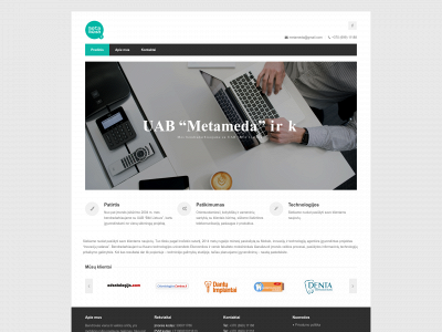 metameda.lt snapshot