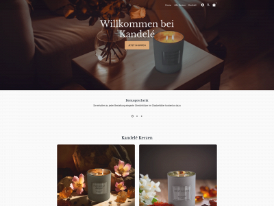 kandele.de snapshot