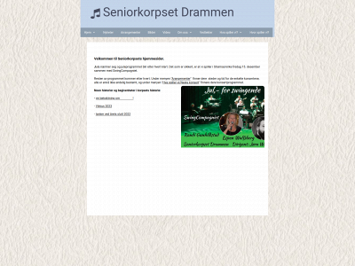 seniorkorpset-drammen.com snapshot
