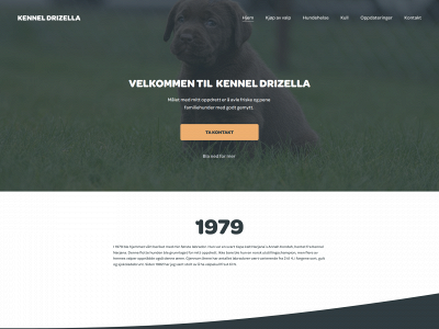 kenneldrizella.com snapshot