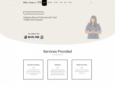 victoriahepburn.com snapshot