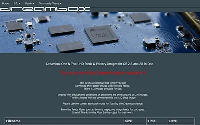 opendreambox.com snapshot