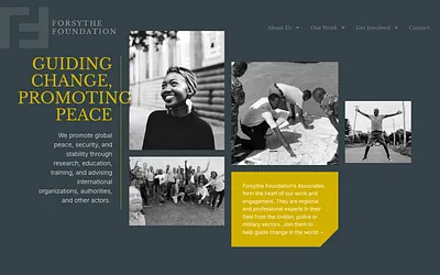 forsythe-foundation.org snapshot