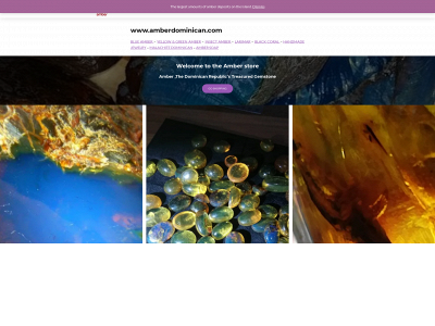 amberdominican.com snapshot