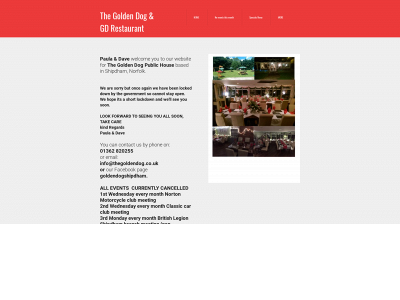 thegoldendog.co.uk snapshot