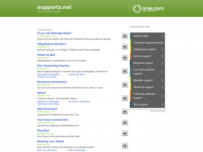 supporta.net snapshot