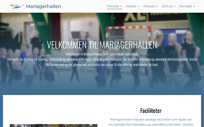 mariagerhallen.dk snapshot