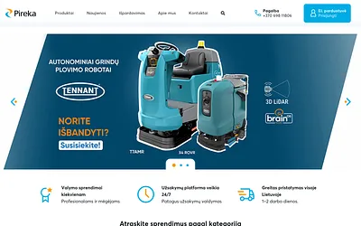 pireka.lt snapshot
