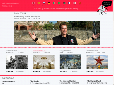 theguideinmoscow.com snapshot