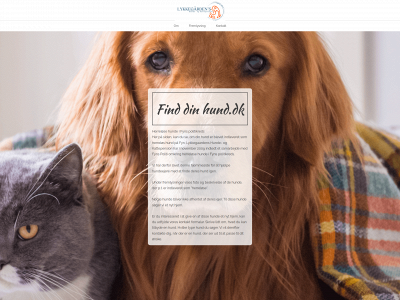 finddinhund.dk snapshot