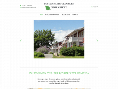 bjorkriket.se snapshot