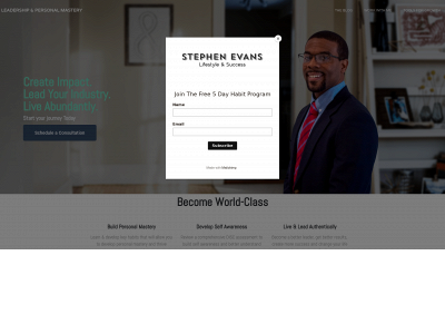 theblackachiever.com snapshot