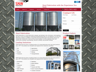 snwfab.com snapshot
