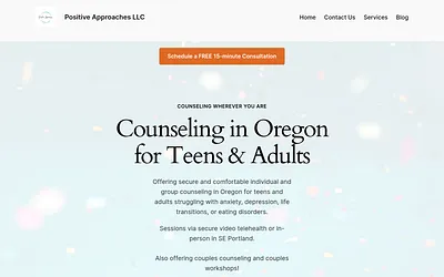 positiveapproachesllc.com snapshot