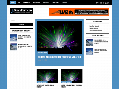 nevefest.co.uk snapshot