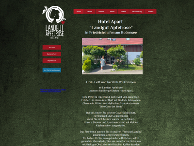 landgutapfelrose.de snapshot