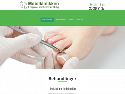 mobilklinikken.com snapshot