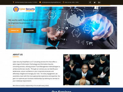 cybersecuritysimplified.com snapshot