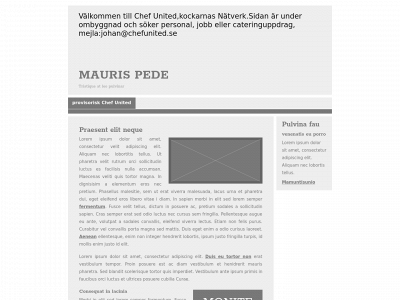 chefunited.se snapshot