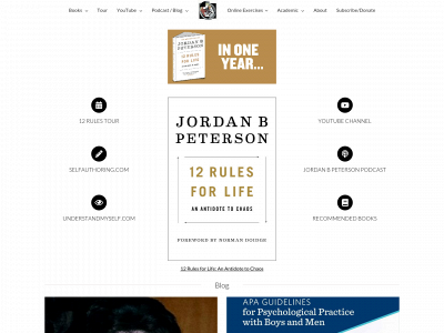 jordanbpeterson.com snapshot