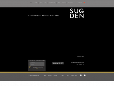leighsugdenart.com snapshot