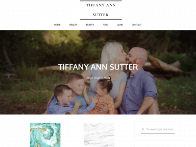 tiffanyannsutter.com snapshot