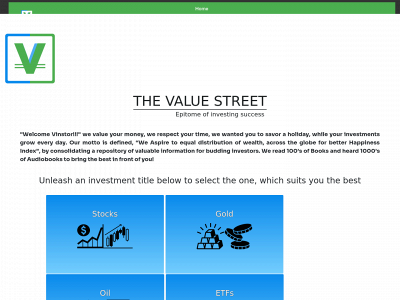 thevaluestreet.com snapshot