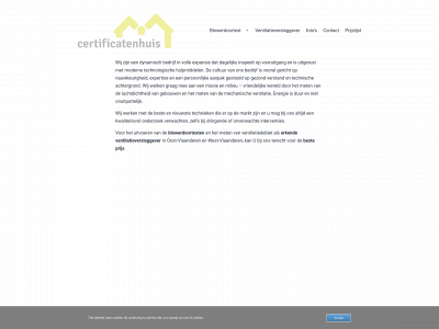 certificatenhuis.be snapshot