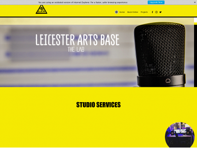 thelableicester.co.uk snapshot