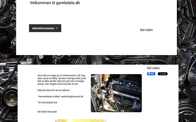gamledele.dk snapshot