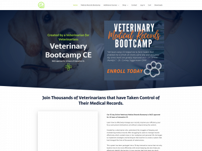 veterinarybootcampce.com snapshot