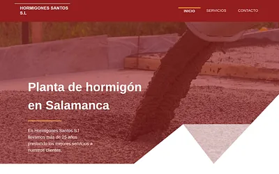www.hormigonessantos.es snapshot
