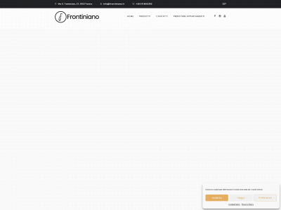 frontiniano.it snapshot