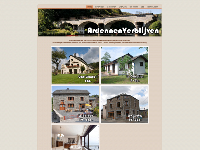 ardennenverblijven.be snapshot