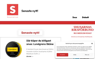 snusaren.se snapshot