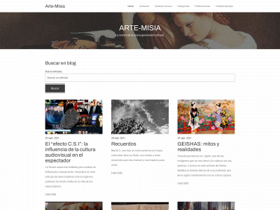 arte-misia.es snapshot