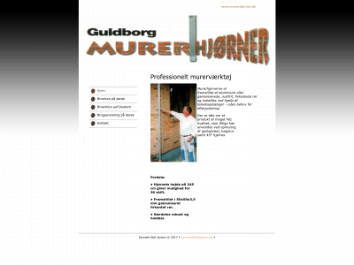 murerhjorner.dk snapshot