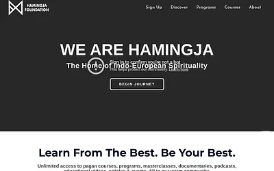 hamingja.foundation snapshot