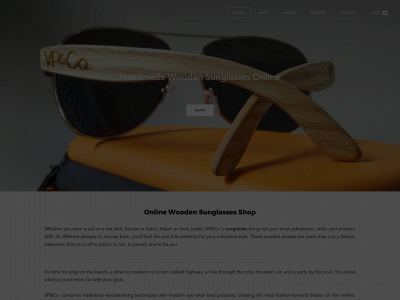 www.vpandcosunglasses.com snapshot