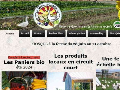 plumesetlegumes.com snapshot