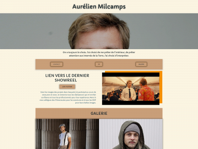 aurelienmilcamps.be snapshot