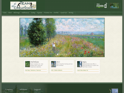 teamcreations.com snapshot