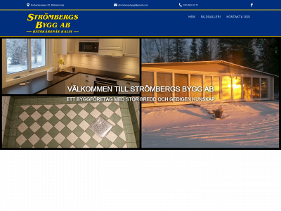 strombergsbygg.se snapshot