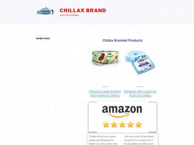 chillax-brand.com snapshot