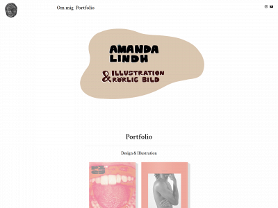 amandalindh.com snapshot