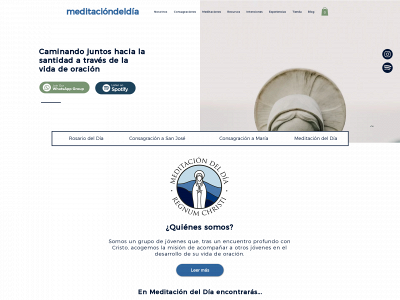 meditaciondeldia.com snapshot