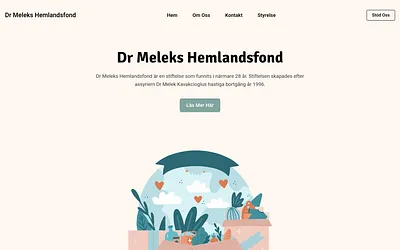 drmelekshemlandsfond.se snapshot